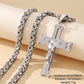 Bold Cross Pendant Necklace