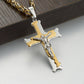 Bold Cross Pendant Necklace