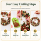 DIY Christmas Diamond Art Hanging Ornament Kit