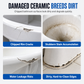White Toilet Porcelain Repair Cream
