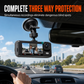 3-Channel 1080P HD Car Dashboard Camera