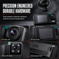 3-Channel 1080P HD Car Dashboard Camera