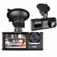 3-Channel 1080P HD Car Dashboard Camera