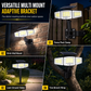 Solar 3-Head Motion Sensor Light