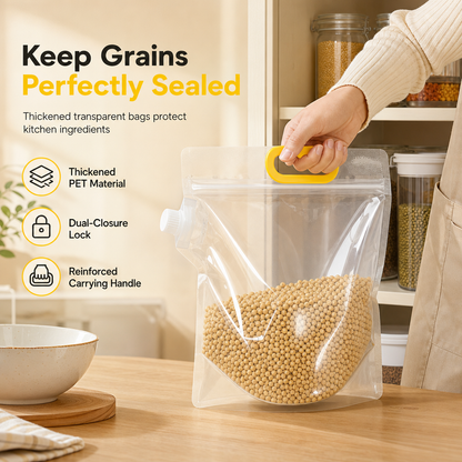 🌾 Sealed Grain Storage Bag – Moisture & Insect Proof