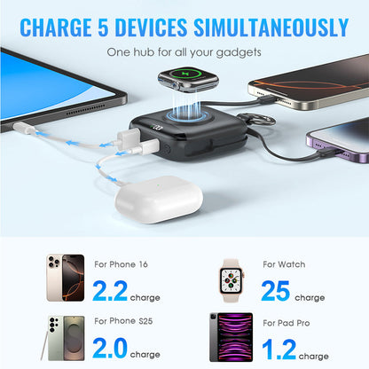 🔋 10000mAh Magnetic Fast-Charging Power Bank