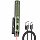 🔦 LED Penlight with Red Laser & Magnetic Base