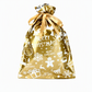 🎄 10-Pack Christmas Drawstring Candy Gift Bags
