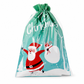 🎄 10-Pack Christmas Drawstring Candy Gift Bags