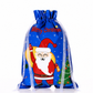 🎄 10-Pack Christmas Drawstring Candy Gift Bags