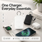 3-in-1 Mini Keychain Power Bank with Dual Cables