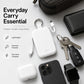 3-in-1 Mini Keychain Power Bank with Dual Cables