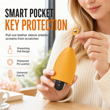 🔑 Cute Pull-Out Car Key Case