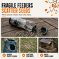 🐿️ Giant Squirrel Head Feeder – 3D Printed