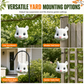 🐿️ Giant Squirrel Head Feeder – 3D Printed