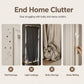 🚪 Drill-Free Folding Door Curtain + Slide Track