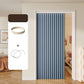 🚪 Drill-Free Folding Door Curtain + Slide Track
