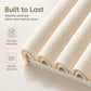 🚪 Drill-Free Folding Door Curtain + Slide Track