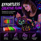 ✨ UV Glow Party Tattoo Pens