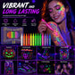 ✨ UV Glow Party Tattoo Pens