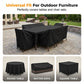 🌧️ All-Weather Outdoor Furniture Cover