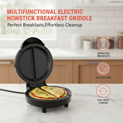 🍳 1000W Electric Nonstick Breakfast Griddle