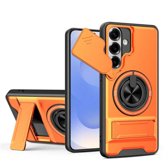📱 Heavy-Duty Phone Case with Camera Cover & Ring