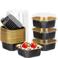 🧁 10 PCS Aluminum Foil Baking Cups with Lids