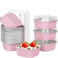 🧁 10 PCS Aluminum Foil Baking Cups with Lids