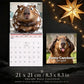 🦫 50% OFF – Funny Capybara Calendar 2027