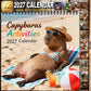 🦫 50% OFF – Funny Capybara Calendar 2027
