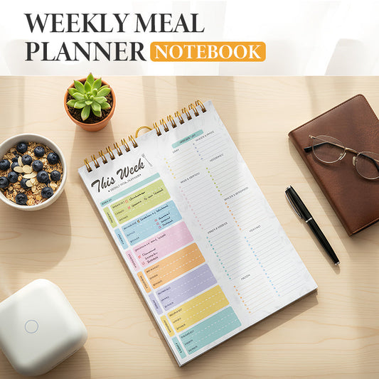 📅 Weekly Meal Planner & Habit Notebook