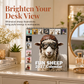 🐑 Funny Sheep 12-Month Calendar 2027