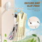 Portable Suction Cup Folding Clothes Hanger – Telescopic Travel Rack