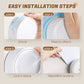 Portable Suction Cup Folding Clothes Hanger – Telescopic Travel Rack