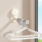 Portable Suction Cup Folding Clothes Hanger – Telescopic Travel Rack