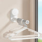 Portable Suction Cup Folding Clothes Hanger – Telescopic Travel Rack