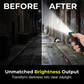 Hands-Free Magnetic Work Light with Clip