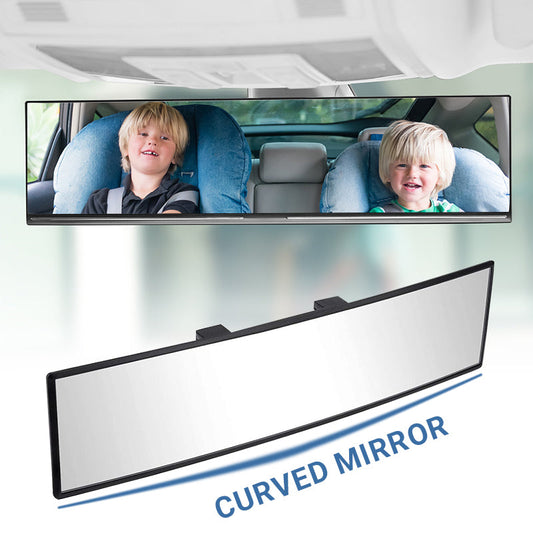Wide-Angle Curved Car Rear-View Mirror