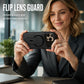 Magnetic Phone Case with Flip Camera Cover & Hidden Kickstand