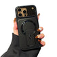Magnetic Phone Case with Flip Camera Cover & Hidden Kickstand