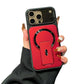 Magnetic Phone Case with Flip Camera Cover & Hidden Kickstand