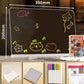Erasable Light-Up Acrylic Drawing Board with Stand