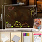Erasable Light-Up Acrylic Drawing Board with Stand