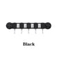 Punch-Free Bathroom Row Suction Cup Mop Clamp