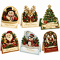 DIY 3D Christmas Greeting Cards Set