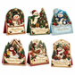 DIY 3D Christmas Greeting Cards Set