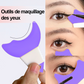 Reusable Silicone Eye Makeup Guide – Eyeliner, Mascara & Eyeshadow Tool
