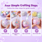 🥳2026 HOT SALE🥳💞50K+ SOLD! 🧪✨ 50% OFF! DIY Squeeze Ball Making Kit – mix colorful clay & sparkling fillers, leak-proof slow-rising fun. No-mess craft for kids! 🎨✅