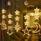 🥳2026 HOT SALE🥳💞50K+ SOLD! 🎄✨ 50% OFF! DIY Christmas Suction Window Lights – no drill, no residue, battery powered & reusable. Multiple festive shapes, warm or colourful glow! 🪟💚